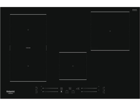 Placa de Indução HOTPOINT HS 3377C BF (Elétrica - 77 cm - Preto)