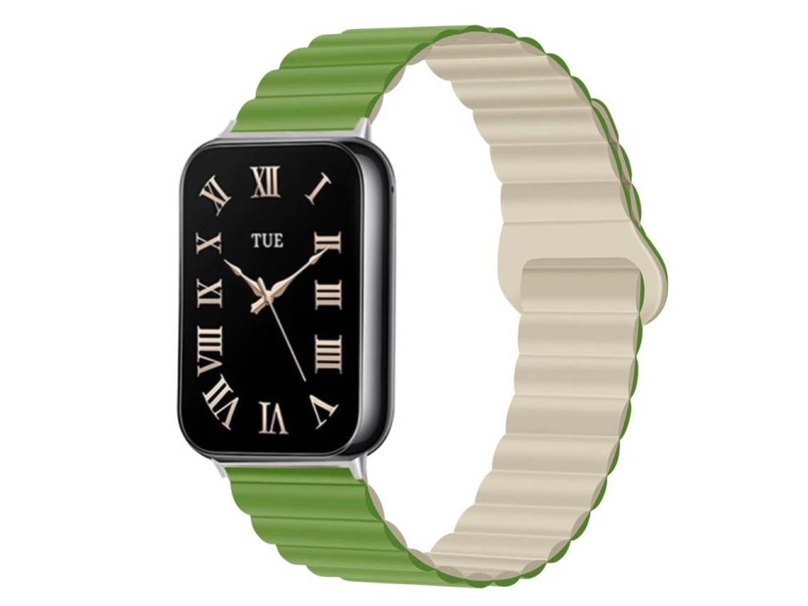 Bracelete para Samsung Galaxy Watch 8 / 8 Classic silicone magnético starlight XIAOMOYU