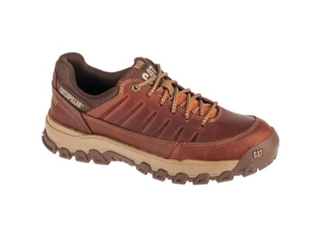Sapatos de Homem CATERPILLAR Threshold Rebound Low Pele Castanho (42)
