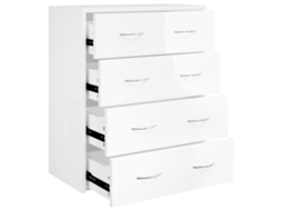 Sideboard, Sideboards Vidaxl Branco Madeira Processada (n/a)