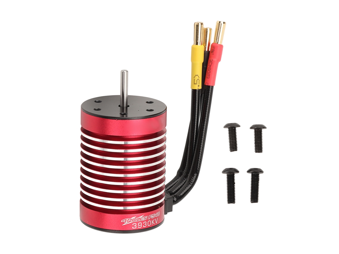 Motor Brushless Rc F540 3930kv De 4 Polos Sensorless Com Porta De Controle De Temperatura V2 Rotação Interna