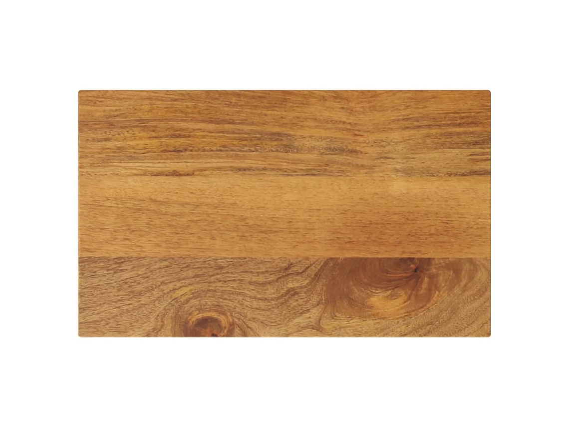 Vidaxl Tampo De Mesa Retangular 50x40x3,8 Cm Mangueira Maciça