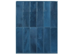 Vidaxl Azulejo Retangular 50 Unid. Azul 29 X 23 X 0,08 Cm