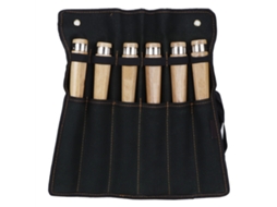 Conjunto de Buris de Madeira para Carpintaria com Bolsa e Capas de Proteção | S/MARCA