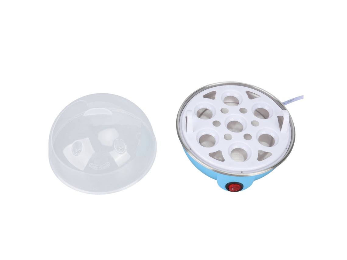 Cozedor De Ovos Para Galinhas, Cozinha Até 7 Ovos Grandes, Sistema Anti, Queima A Seco, Desligamento Automático, Plugue Ue 110v, Azul