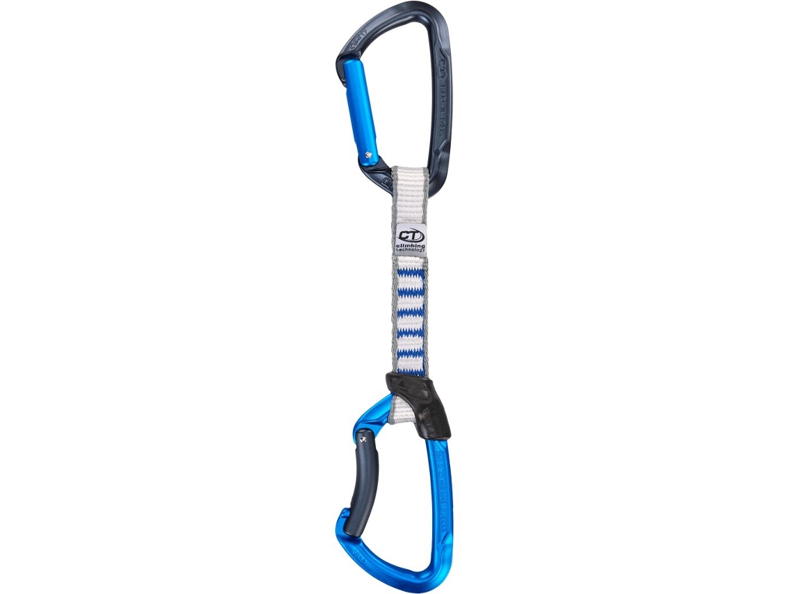 Conjunto de 6 Ganchos Rápidos de Alpinismo CLIMBING TECHNOLOGY Lime Set Ny Pro 17 Cm