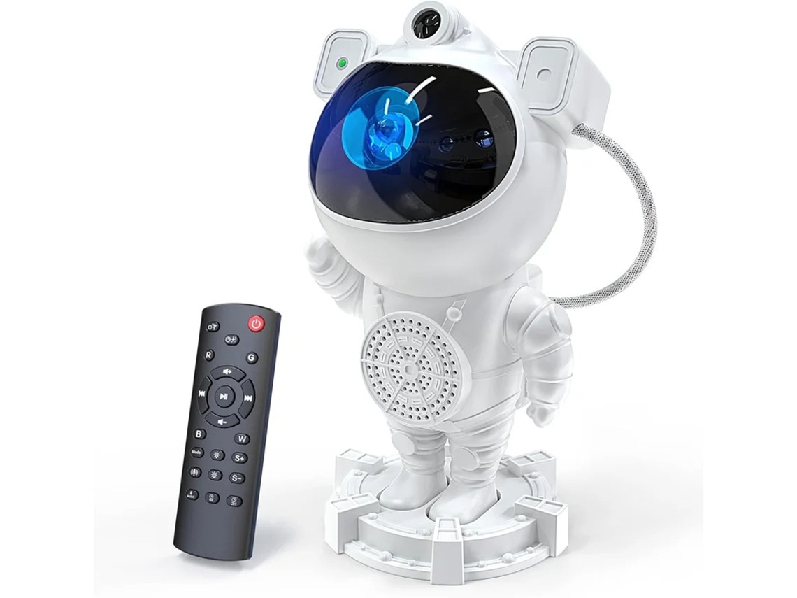 Máquina De Ruído Branco De Astronauta Reprodutor De Canção De Ninar Portátil Skyroku De 8 Músicas 3 Luzes Noturnas Espaciais Para Bebês B Bestvite