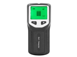 Detector De Parede 5 Em 1 Com Tela Lcd Para Detectar Pregos De Madeira, Metais E Cabos