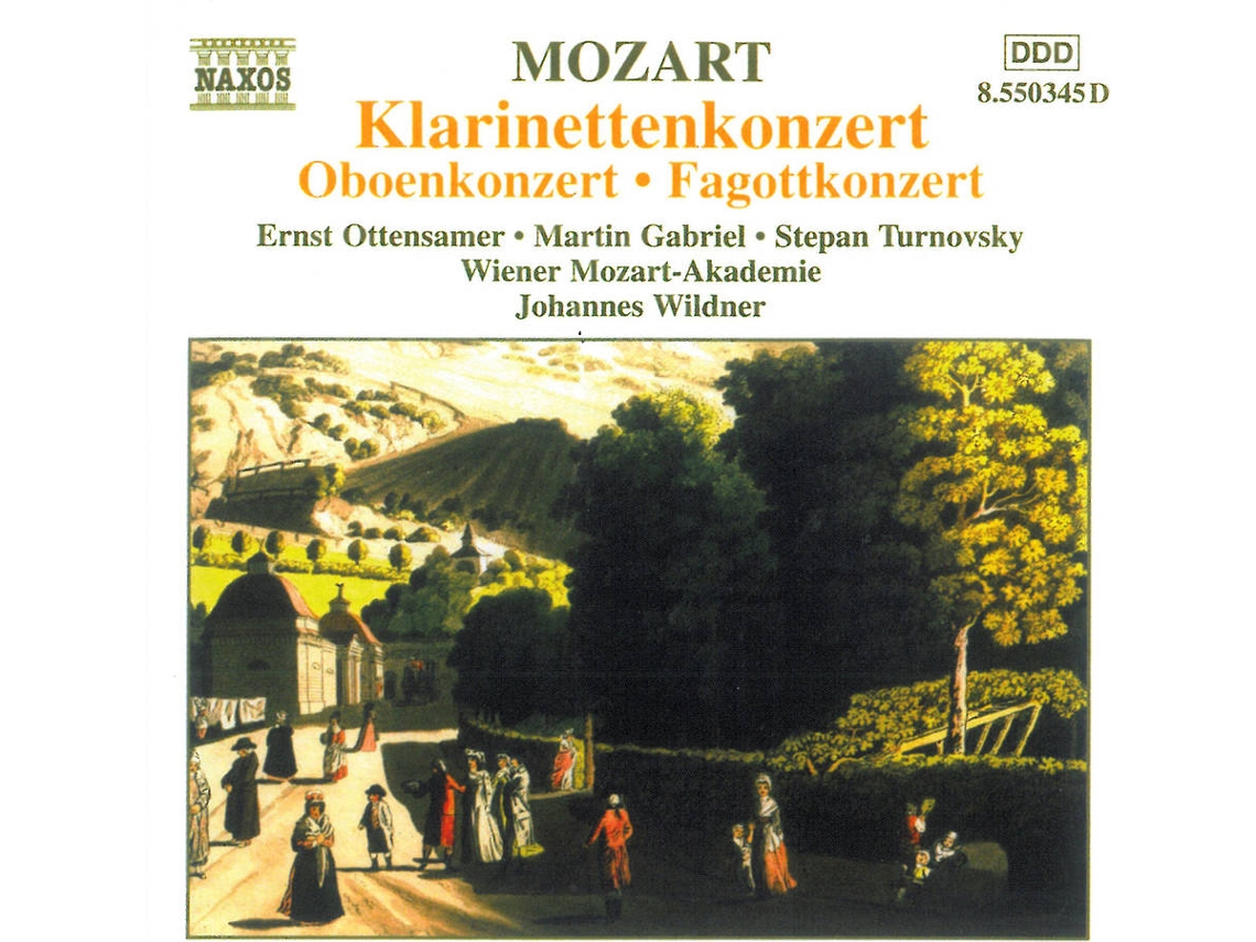 CD Turnovsky/Gabriel/Ottensamer/+ - Oboen-/Klar.-/Fagottkonzert (1CD)