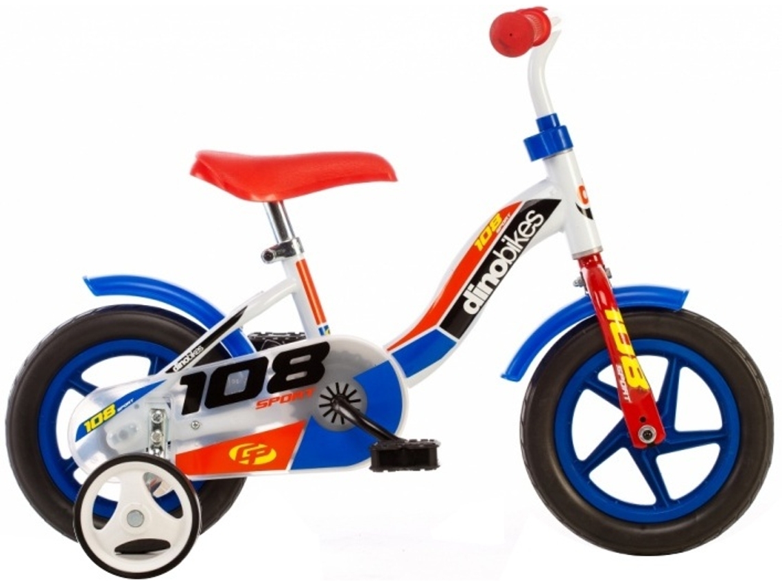Bicicleta DINO Criança Branco