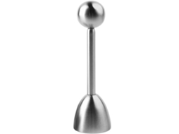 Abridor De Cascas De Ovos, Em Aço Inoxidável, Prateado, Utensílio Manual De Cozinha, Para Preparação Prática No Café Da Manhã E Confeitaria