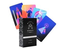 Mali jogo de Cartas Tarot de Festa Divinação Destino Baralho 78 Cartas Brincadeira de Mesa