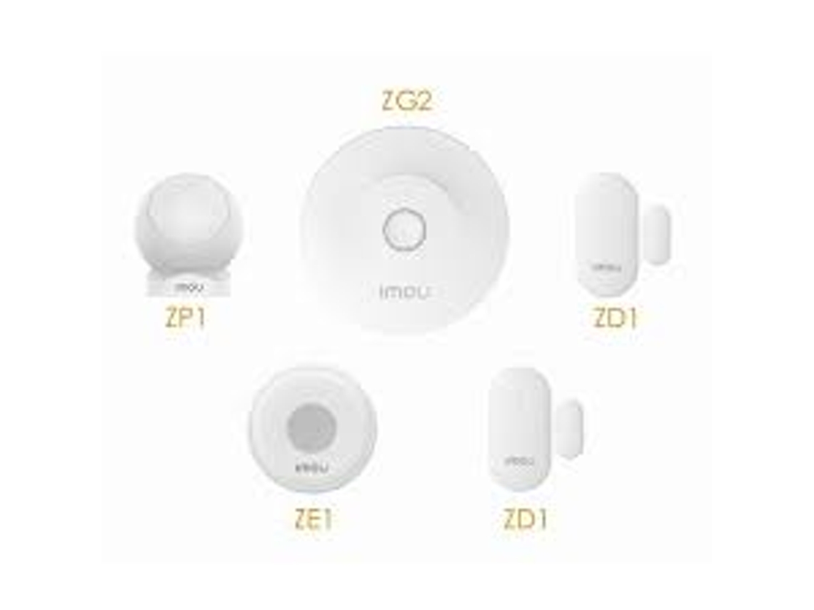 Kit de Segurança de Alarme Inteligente Zigbee Wifi Branco Kit de Alarme Imou (zg2)