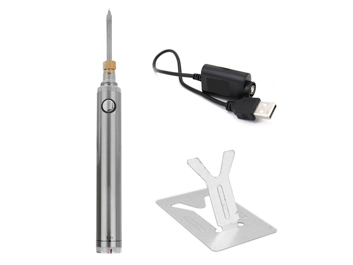 Soldadora Sem Fio Recarregável Mini Portátil Com Bateria E Ferramentas De Soldadura Usb