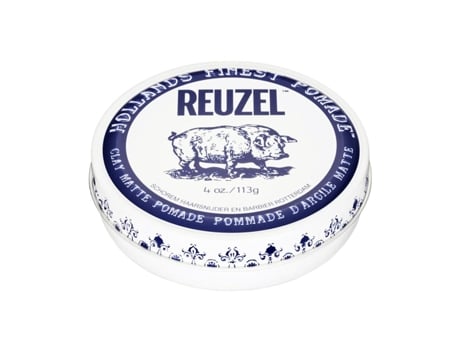Reuzel Clay Matte Pommade Cera para O Cabelo 113 G