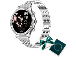 Smartwatch MANTA SWD01SL (Prateado - Smartwatch - 1,32")