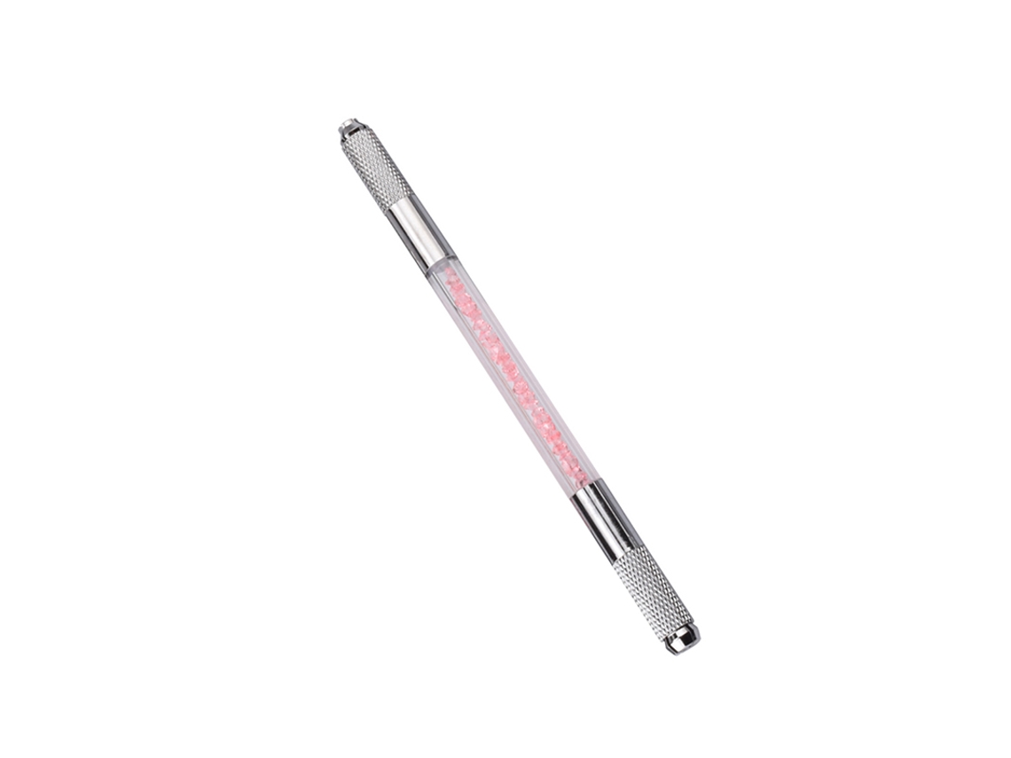 Lápis De Microblading Manual (antiderrapante, Rosa) Eoocoo