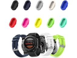 10 Unidades Protetores De Porta Usb Para Garmin, Fenix/forerunner/instinct/venu/vivoactive, Tampas De Silicone Anti-poeira Cores Mistas Hexinyigjly