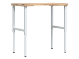 Workbench, Workbenches Vidaxl Marrom Madeira De Acácia (100 X 60 X (73-99.5) Cm)