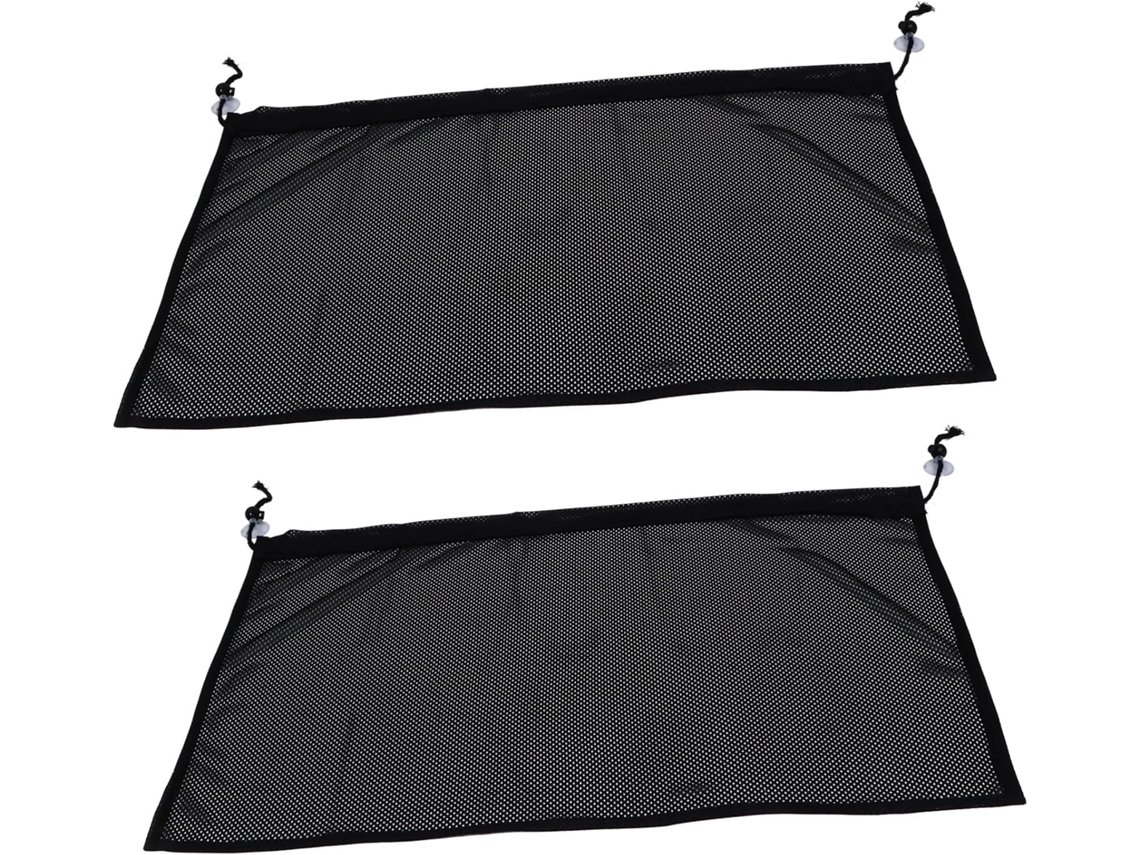 Cortina de proteção solar pré-fabricada para carros com ventosa, fácil de usar.