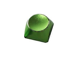 Teclado Somente Na Parte Superior, Teclado De Liga De Alumínio Com 2 Teclas Para Teclados Mecânicos Xda Profile Gaming Keyboard Top Green Aquaforge