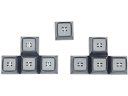 Ema Profile Abs Double Shot Crystal Keycaps Novidade Keycap Para 61 60 Bm60 Teclado Mecânico Somente Keycap Slowmoose