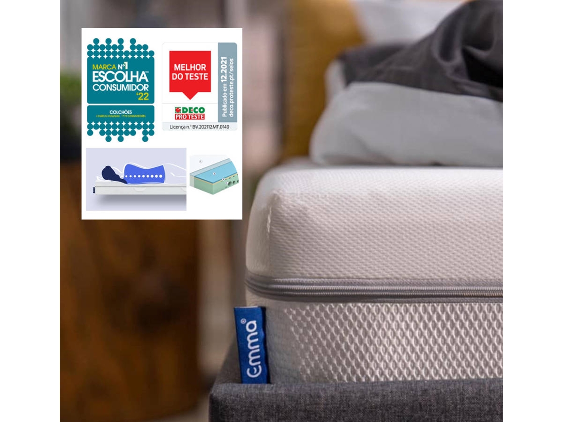 Colchão EMMA One (180x200 cm Bloco Eliocel) Worten.pt
