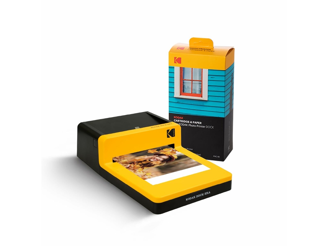 Impressora Fotográfica KODAK Era Amarelo Usb