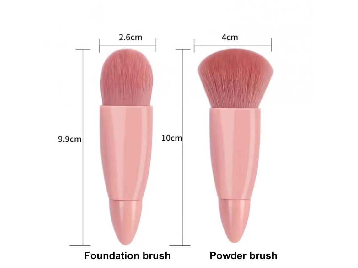Kit De 5 Brochas De Maquillaje Para Iniciantes