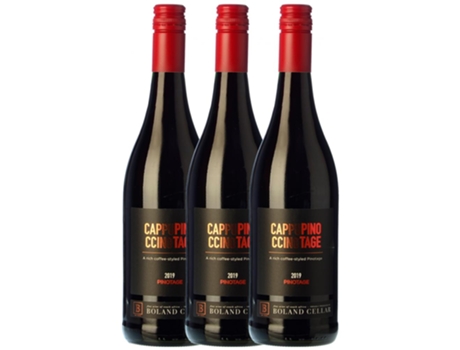 Vinho BOLAND Boland Capuccino Ccinotage Pinotage Roble (0.75 L - 3 unidades)