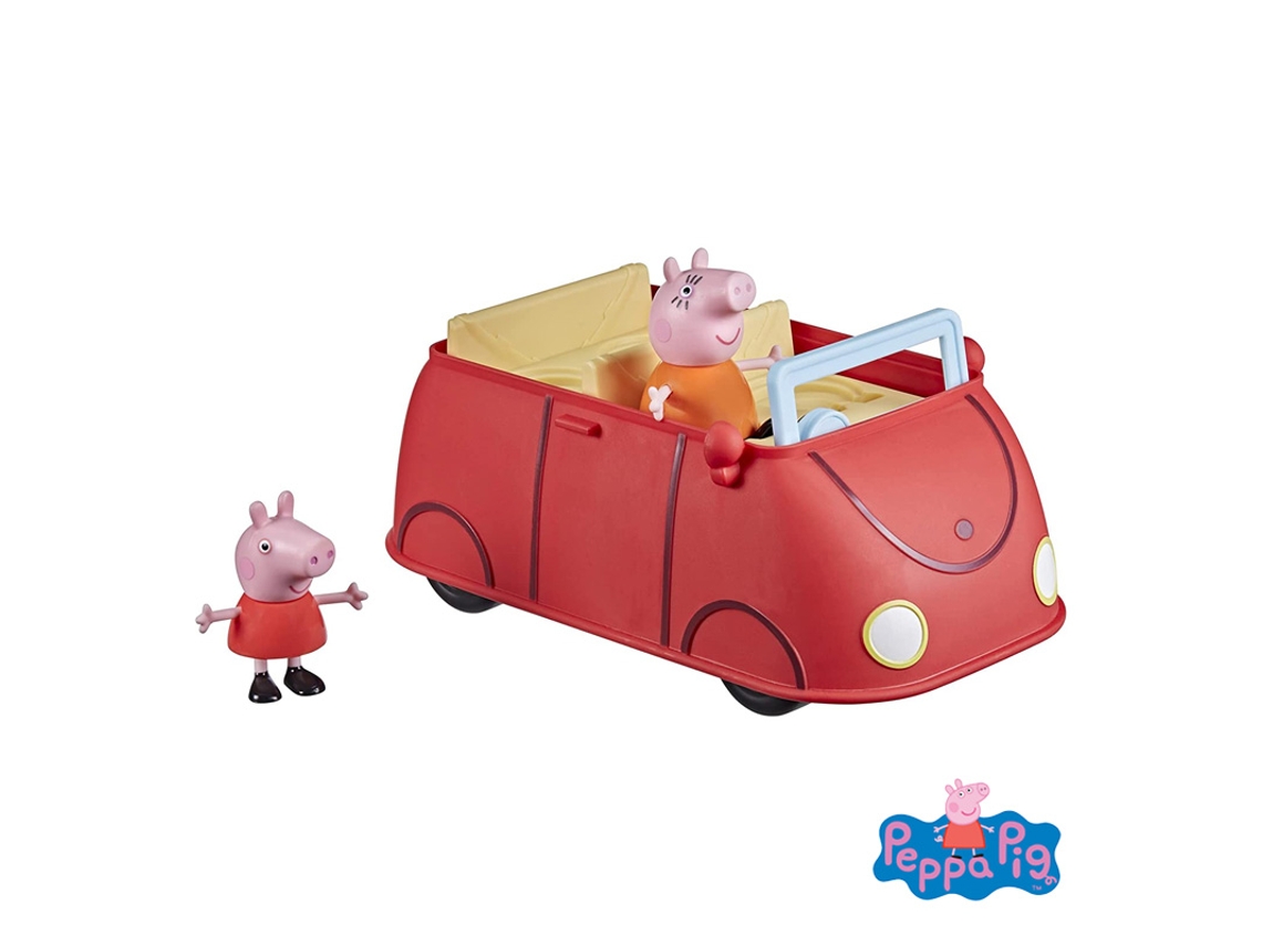 Peppa Pig O Carro Vermelho da Família HASBRO (Idade Mínima: 3 anos)