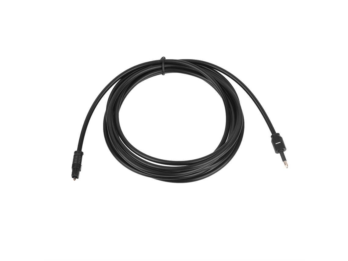 Cable de Audio Óptico Digital de 3 Metros para Dvd, Cd, Ps2, Ps3, Tv Y Amplificador.