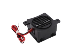 Calentador de Aire Cerámico Ptc Mini 12v 50w Con Termostato para Espacios Pequeños, Diseño Compacto Y Resistente Al Calor S/MARCA