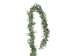 Laxiscreed Planta Artificial Com Eucalipto E Gypsophila Para Pendurar Na Porta, Pack De 2 Unidades