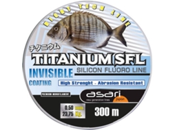 Linha de Pesca de fluorcarbono ASARI Titanium Sfl (0.280 mm - 0,20 mm)
