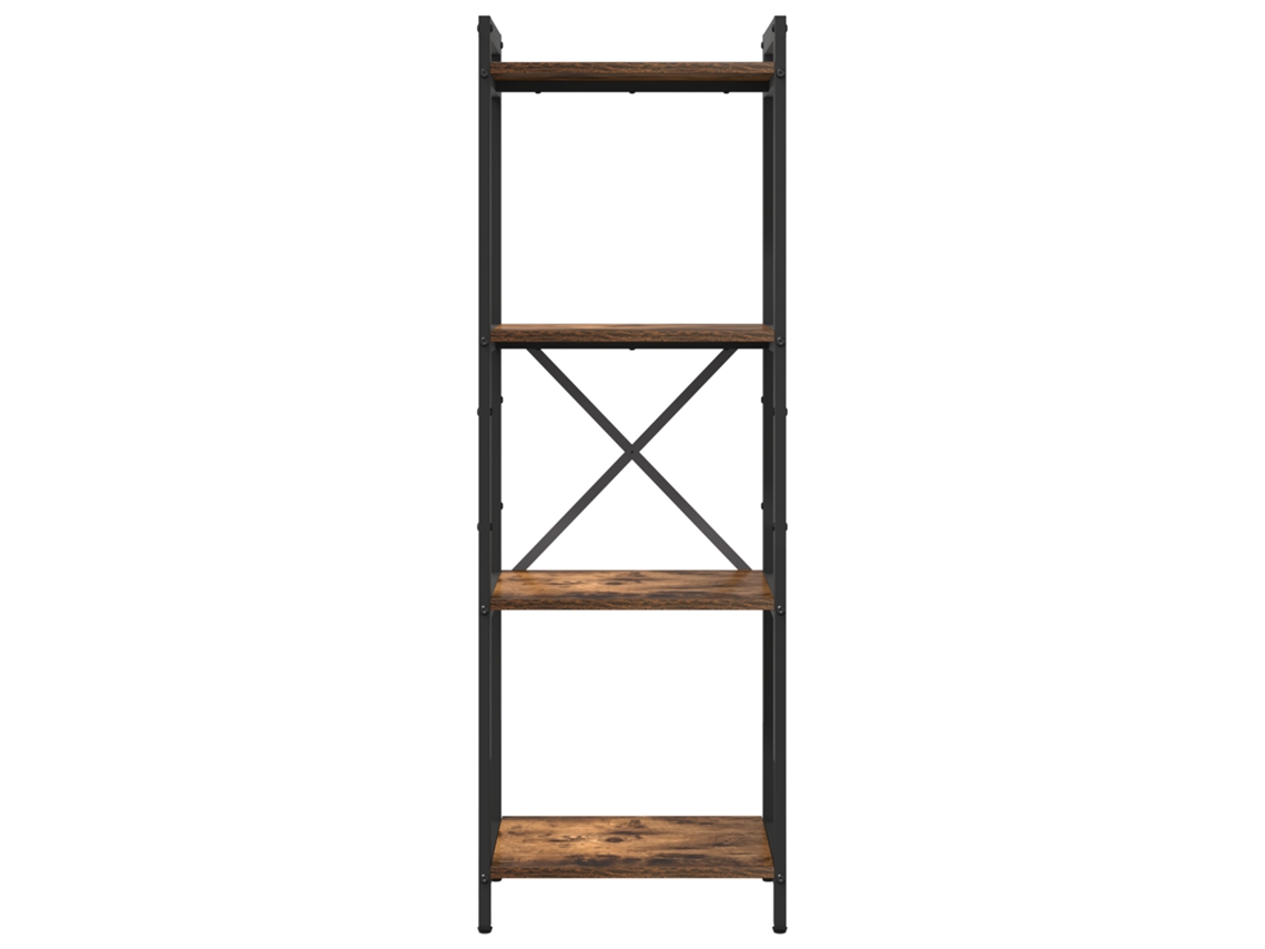 Conjunto 1 Estante Vidaxl Castanho Derivados De Madeira (40 X 30 X 119 Cm)