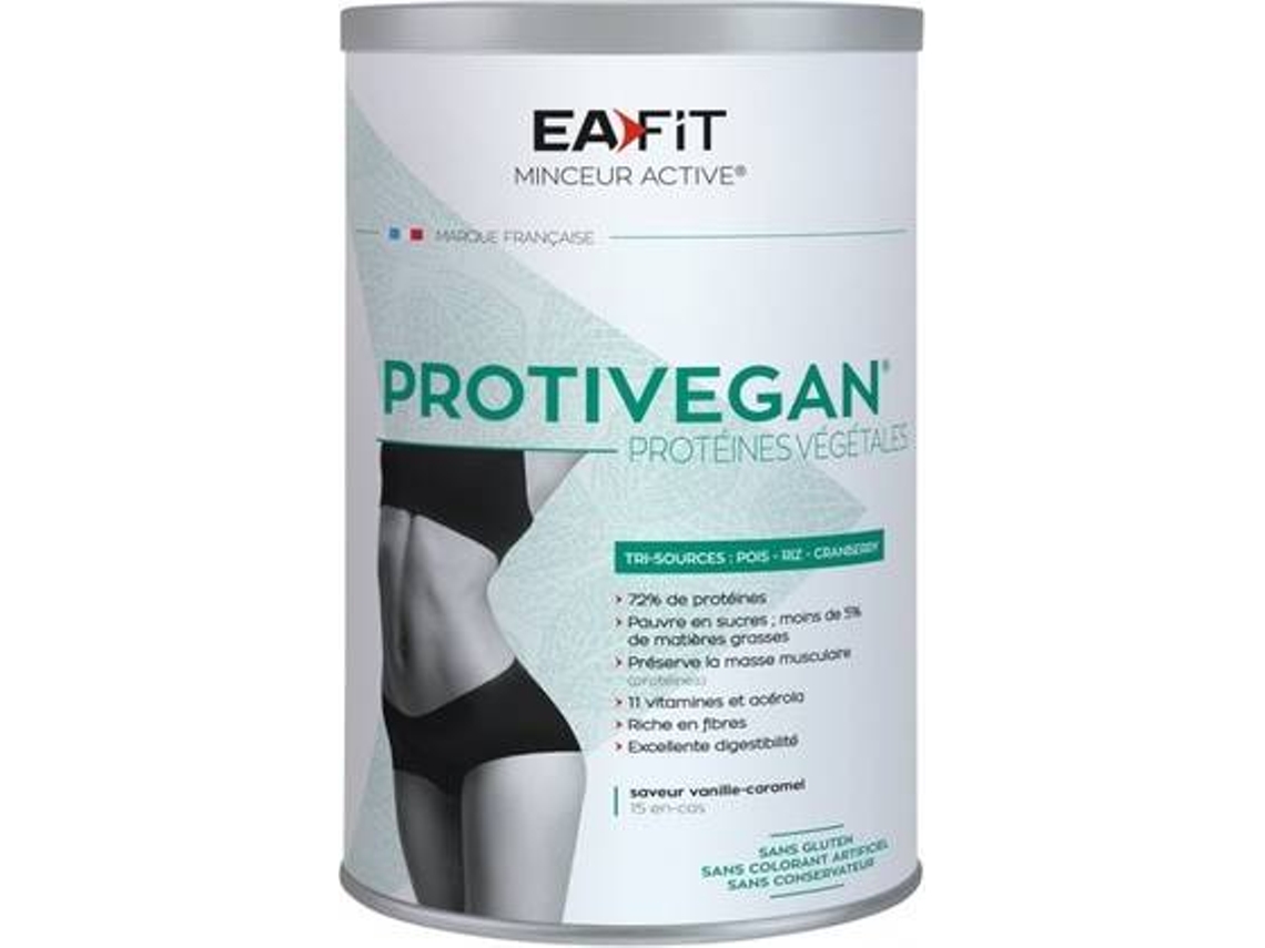 Suplemento Alimentar EAFIT Protivegan - Vanilla / Caramel (450 g de pó (Baunilha - Caramelo))