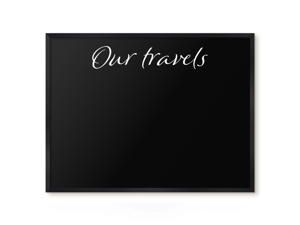 Magnetic Wall Board Our Travels For The Office Espelharte (80x60 Cm)