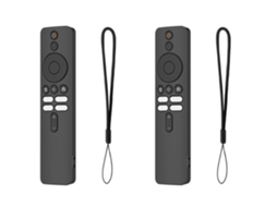2x Para Tv Stick 4k Tv Mibox 2ª Geração Controle Remoto Portátil Conveniente Capa De Silicone À Prova De Poeira E Queda