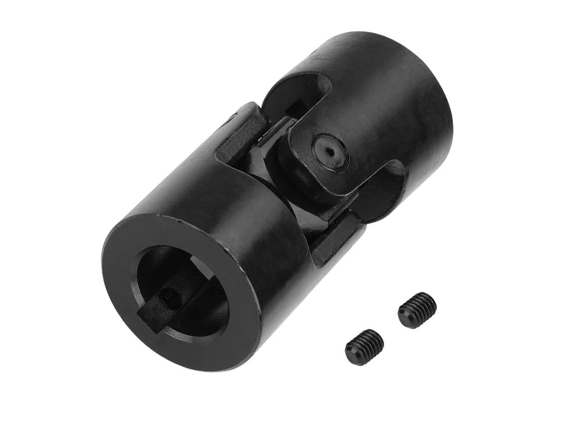 Junta Universal De Acoplamento De Motor Com Canal De Chave 30*49*108mm Para Diy