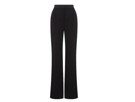 Calças De Mulher Alberta Ferretti Pantaloni Poliéster Preto (44)