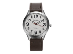 Reloj De Pulsera Analógico Para Hombre Gaiety Man Con Caja De Aleación Y Correa De Pu