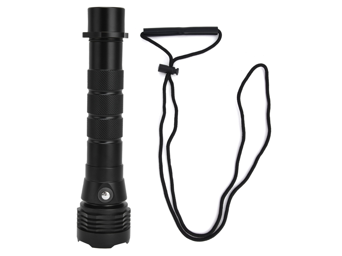 Lanterna de Mergulho Xhp50 Ultra Brilhante 18000lm Ip68 Submersível Tocha Led