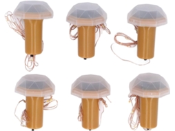 Cordão De Luzes Solares Para Garrafas, Led Garrafas Vinho Com Rolha,