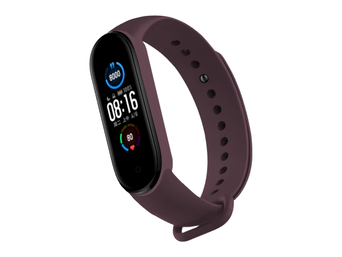 Bracelete DIV  para Xiaomi Mi Band 6 Roxo