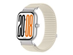 Bracelete Para Honor Watch X5 - Nylon Trançado - Fecho De Velcro - Interface Metálica Starlight