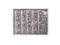 Molde De Silicone Resistente Para Relevo De Unhas, Flores De Rosas 3d, Para Projetos Criativos De Fundição De Resina E Decoração De Unhas Hengrongshen