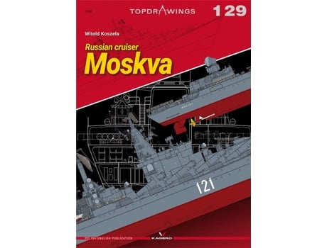 Livro Russian Cruiser Moskva de Witold Koszela (Inglês)