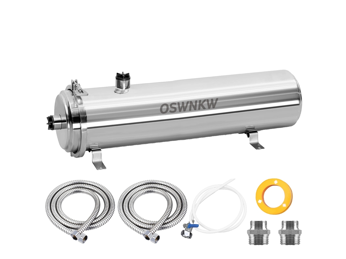 Purificador De Água, Pré Filtração Residencial, Aço Inoxidável, 8.0 Litros/minuto, Cl8000l Oem