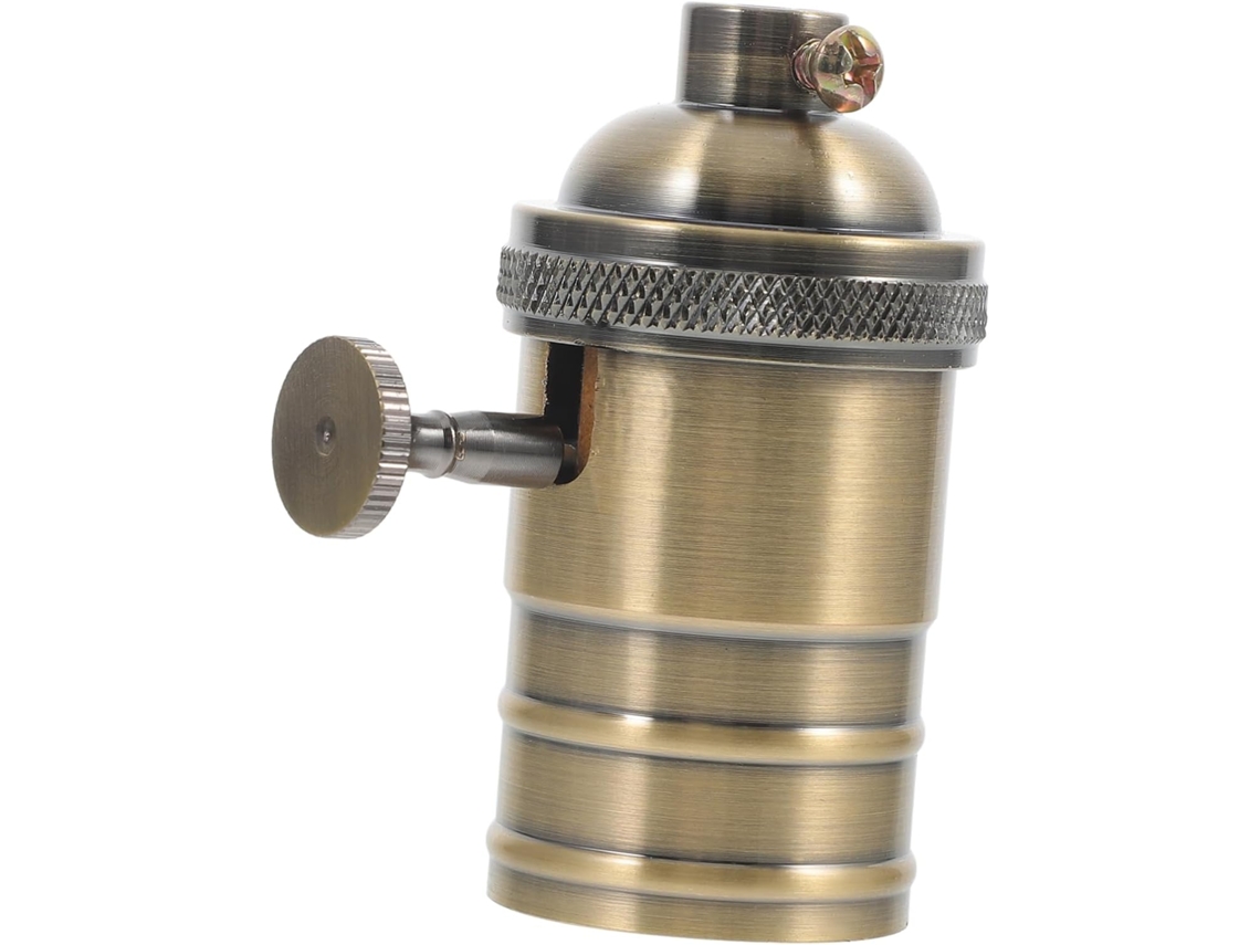 Conjunto De 4 Soquetes Vintage Para Lâmpadas, Iluminação Retrô Para Ambientes Internos, Compatíveis Gokoco